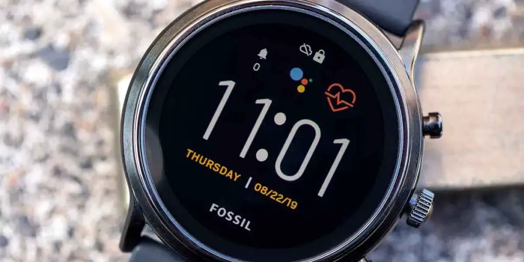 Fossil Gen 5 Smartwatch Display