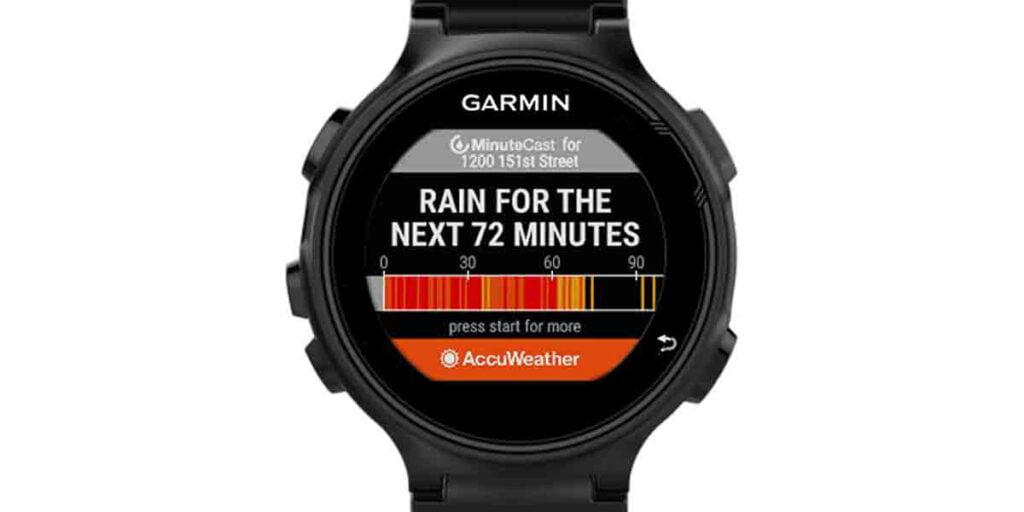 accuweather garmin app