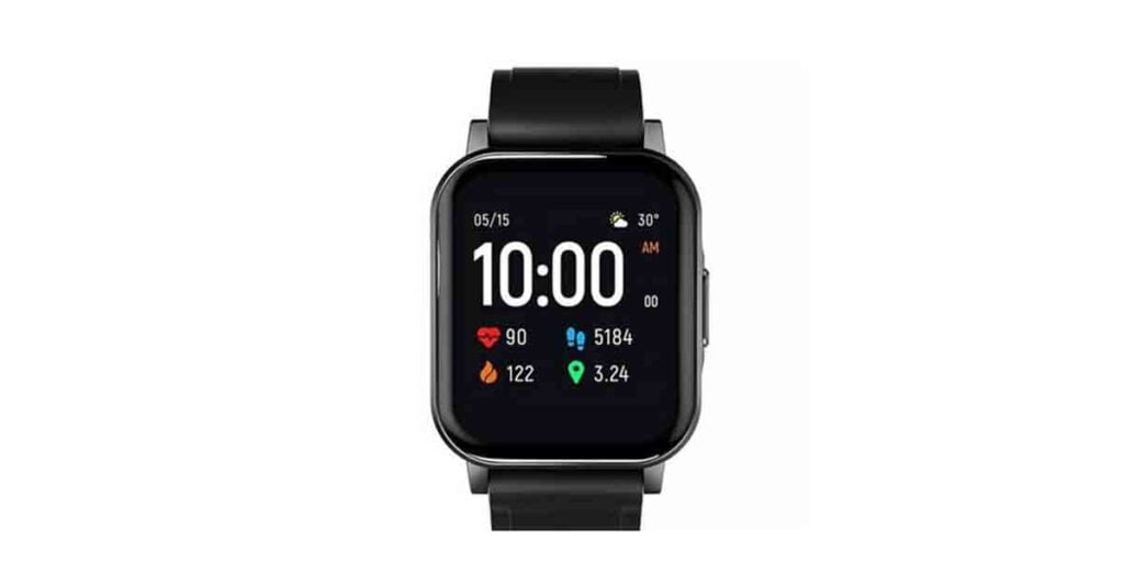 haylou ls02 smartwatch design and display