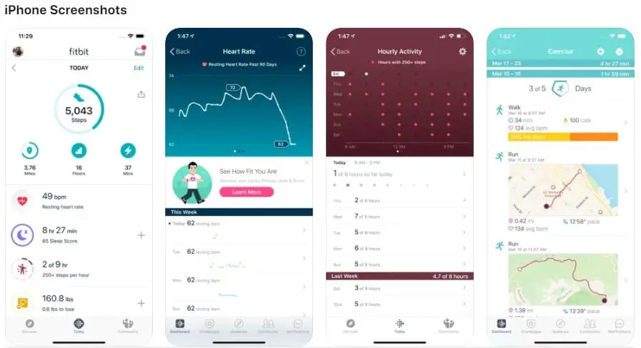 fitbit app for iphone 5