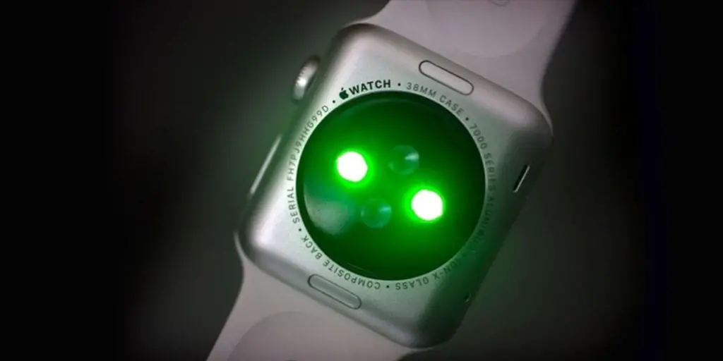 Green light on apple watches