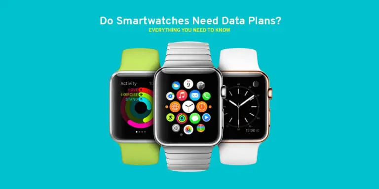 Do Smartwatches Need Data Plans?