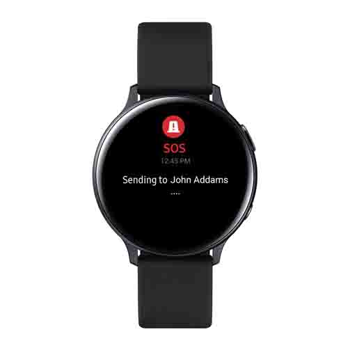 SOS Messages on Galaxy Watch Active 2