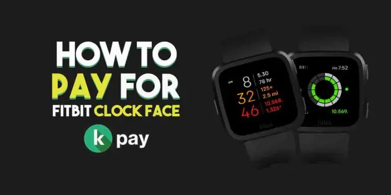 how to pay for fitbit clock face