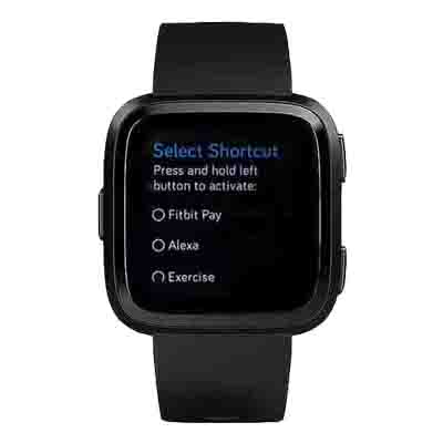 Create shortcuts on fitbit