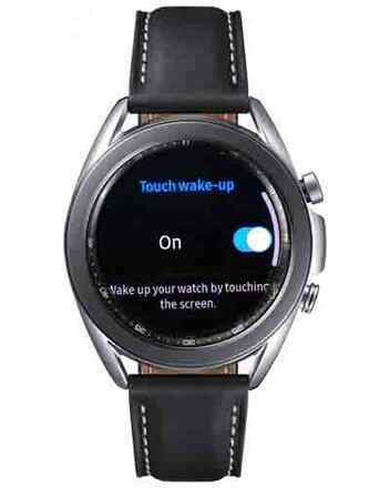 Enable Touch to Wake Up on Galaxy Watch 3