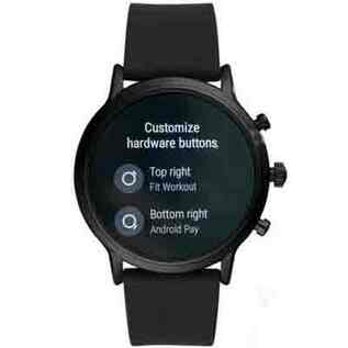 customize hardware button on wear os