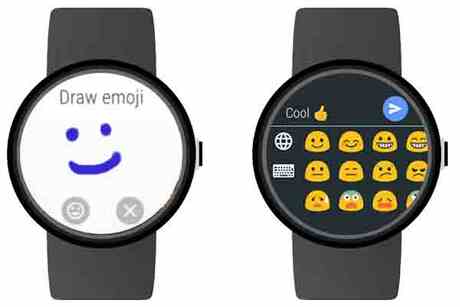 draw emoji on wear os