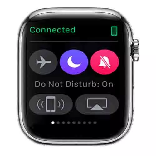 DND on apple watch