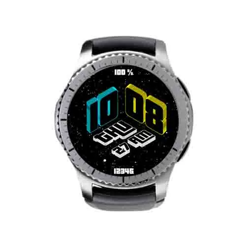Galaxy 3D Time - A 3D Galaxy Watch Face