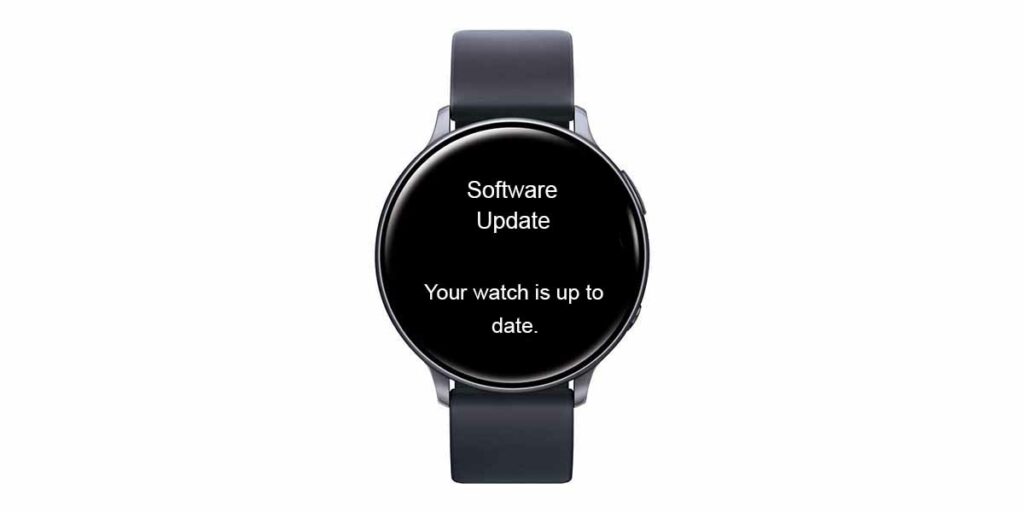 Galaxy Watch Software Update