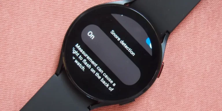 Fix Snore Detection Not Working On Galaxy Watch 4